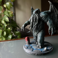 Picture of print of Star Spawn of Cthulhu Big Scale & Miniature