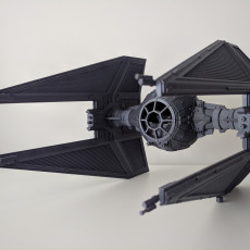 Picture of print of TIE Interceptor This print has been uploaded by Andre Castro