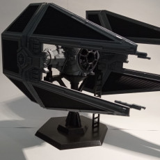 Picture of print of TIE Interceptor This print has been uploaded by Daniel Rodriguez Sanz