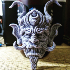 Picture of print of Oni wall piece