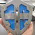 The Hylian Shield (The Legend of Zelda) print image