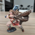 Franziska the Battlemaster & Boar Totem (AMAZONS! Kickstarter) image