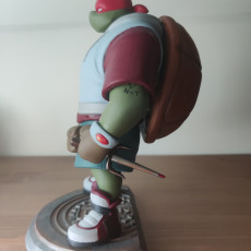 Picture of print of TMNT Raphael