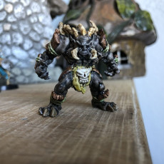 Picture of print of Chaos Troll (Pre-Supported)