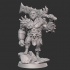 Goliath Barbarian Type B (Bald) w/ Modular Hands and 4 Weapons image