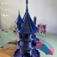 Picture of print of FATES END - DICE TOWER - FREE WIZARD TOWER!