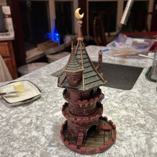 Picture of print of FATES END - DICE TOWER - FREE WIZARD TOWER! This print has been uploaded by Nick Frye