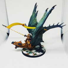 Picture of print of Armored wyvern
