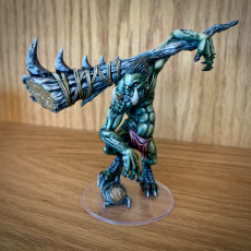 Picture of print of Wood Troll
