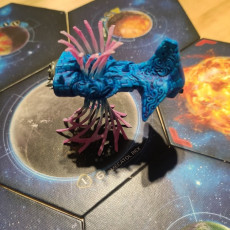 Picture of print of FLAGSHIP for GHOST of CREUSS from Twilight Imperium 4