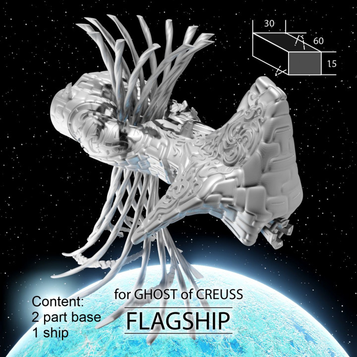 FLAGSHIP for GHOST of CREUSS from Twilight Imperium 4's Cover