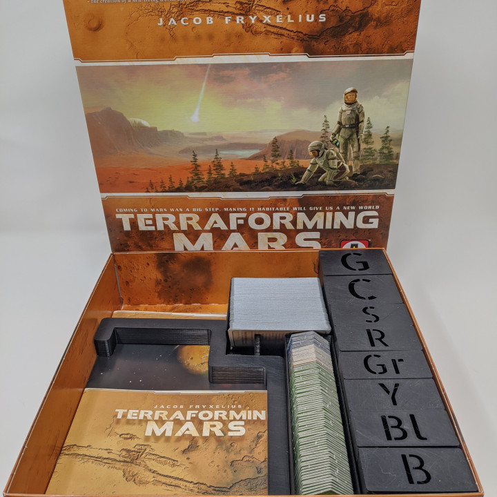 Terraforming Mars Board Game Insert