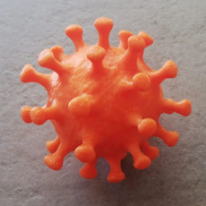 Picture of print of Coronavirus, optimised one piece (COVID-19)