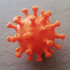 Coronavirus, optimised one piece (COVID-19) print image