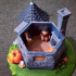 Hagrid's Hut - fan art model print image