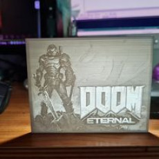 Picture of print of Doom Lithophane