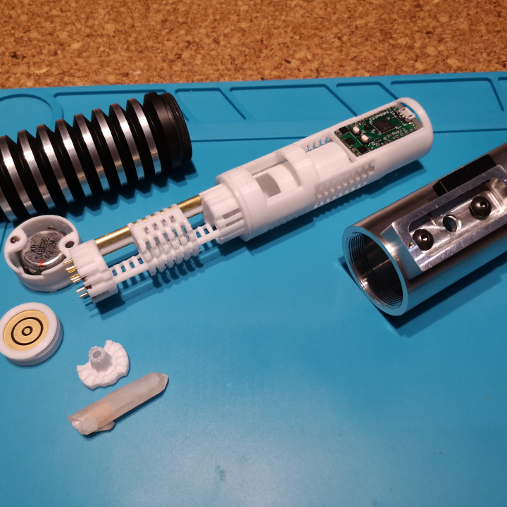 3d Printable Lightsaber Chassis For Roman Props Balance V4 By Dave