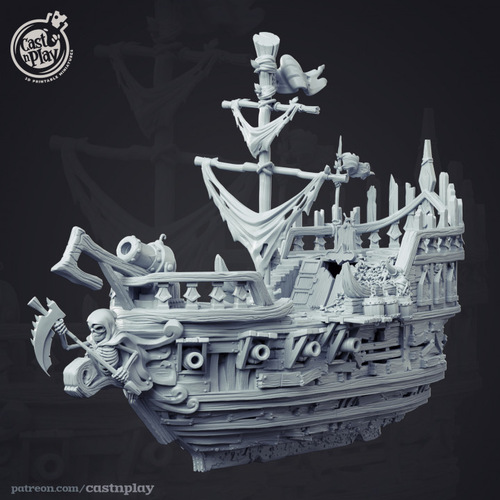 Undead Pirate Ship - Kickstarter Add-on's Cover