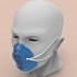 Reusable Facial Mask Respirator Frame Cover image