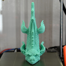 Picture of print of dragon fish