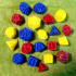D&D Dice Set with Outset Numbering (d4 to d20) image