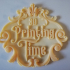 3D printing time plaque image