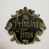 3D printing time plaque image