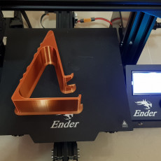 Picture of print of 3d printed stand for large format mobile phones