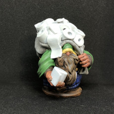 Picture of print of Toilet Paper Merchant Miniature - Pre Supported