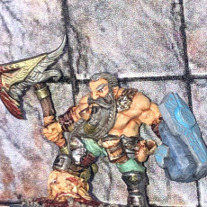 Picture of print of Gino the Brewmaster - Dwarven Oathbreakers Hero