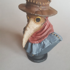 Picture of print of Plague Doctor
