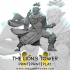 Male RPG Monk - Human, Elf, Half Orc, Tiefling - 32mm miniature image