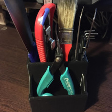 Picture of print of Tool Organizer - Tool Caddy With Embedded Magnets - 3D Printer Tool Holder