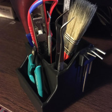 Picture of print of Tool Organizer - Tool Caddy With Embedded Magnets - 3D Printer Tool Holder