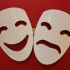 Theater Comedy Tragedy Masks image