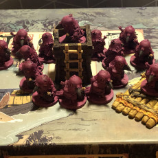 Picture of print of Root underworld miniatures
