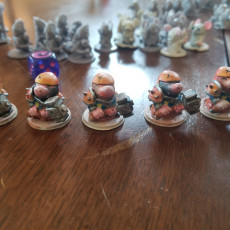 Picture of print of Root underworld miniatures