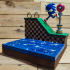 Hedgehog Diorama - Blue Hedgehog not included image