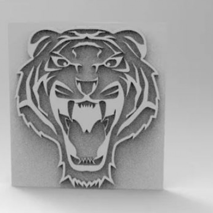 tiger picture 3d