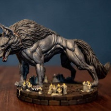 Picture of print of Fenris the Wolf God