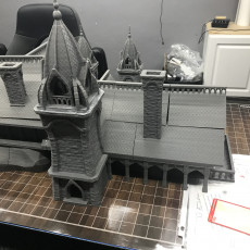 Picture of print of Dark Realms Elven Scenery - Palace