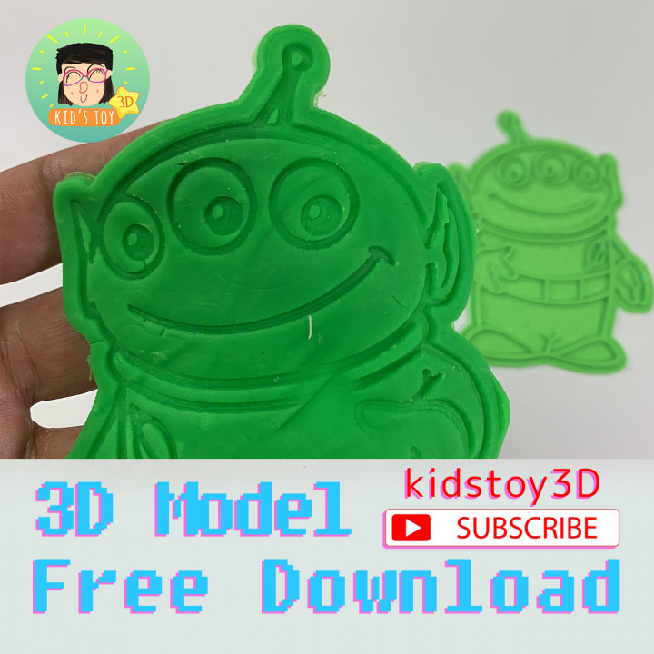 3D playdoh | alien