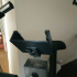 Slotted Mobile phone holder for exercise bike image