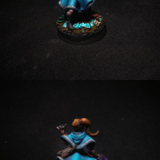 Picture of print of Elisa - Wizard Apprentice - 32mm - DnD