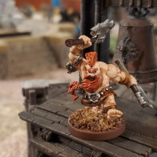 Picture of print of Orny - Dwarf Berseker - 32mm - DnD -