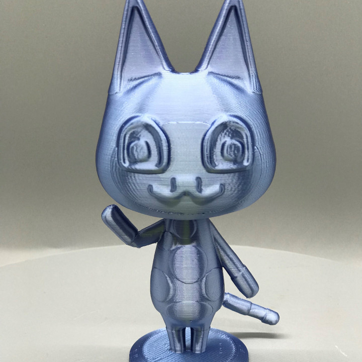 3D Printable Mitzi from Animal Crossing by Troy Slatton