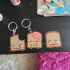 Angry bread keychain image