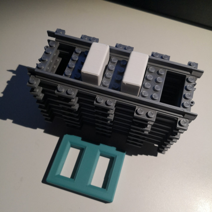 Simple LEGO train track ORGANIZER