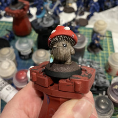 Picture of print of Shroomie Pikeman Miniature