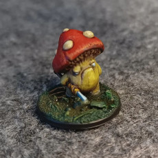 Picture of print of Shroomie Pikeman Miniature